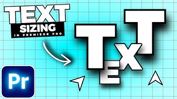 How To CHANGE Text SIZE In Premiere Pro