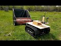 Lawn Sweeper Track Robot Uses RTK GPS with Pixhawk Autopilot and Ardupilot Mission Planner Rover