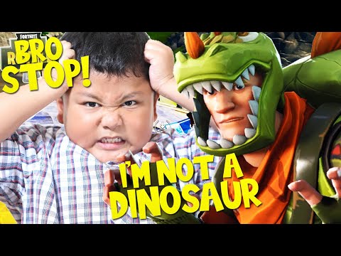 TROLLING ANGRY NOOB w/ LEGENDARY REX SKIN on FORTNITE (InTrollsive Fortnite Trolling)