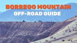 Borrego Mountain Wash Off-Road Trail In Anza Borrego