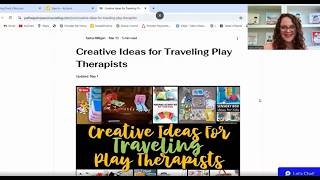 Creative Ideas for Traveling Play Therapists
