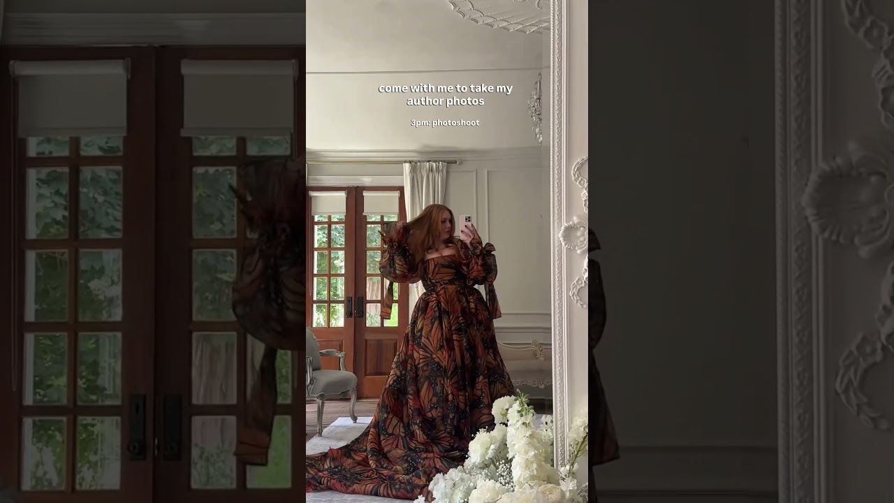 Author photoshoot vlog