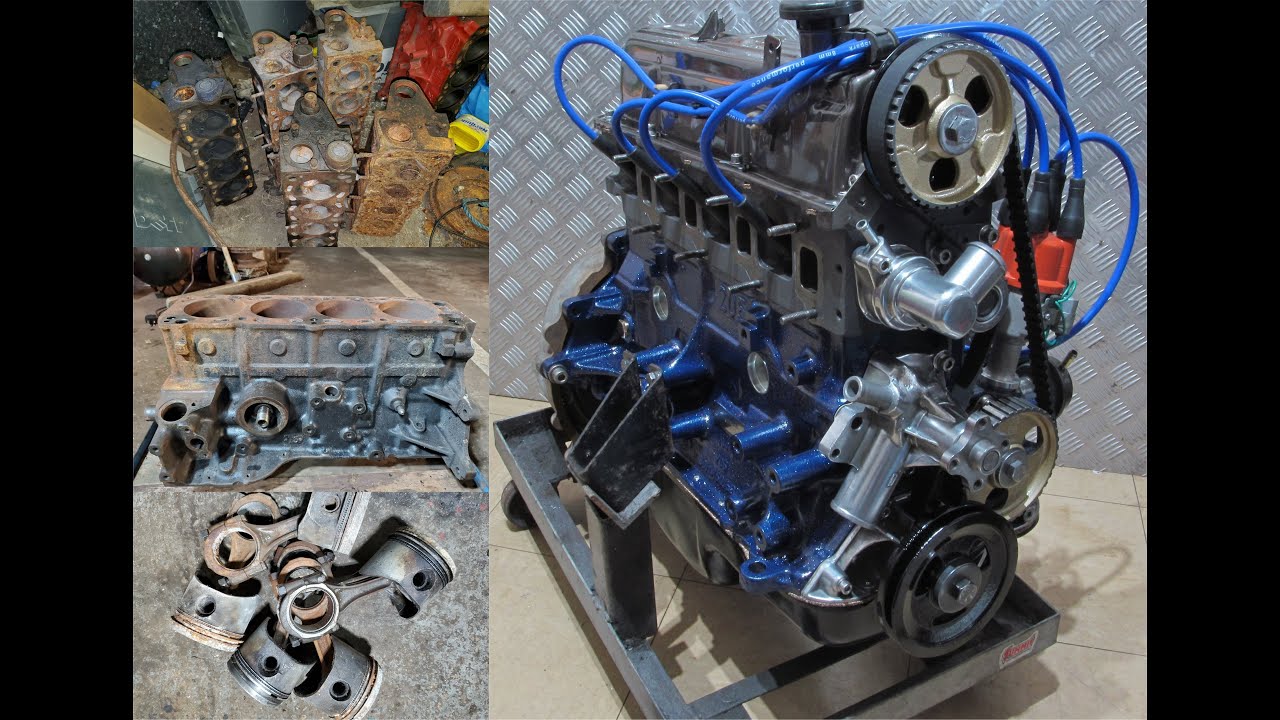 Scrapheap Challenge.... Ford OHC ' Pinto ' Engine Build On A Budget !