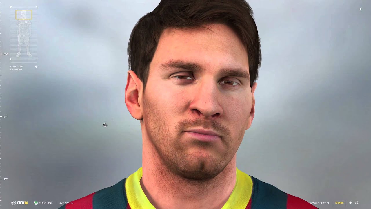 EA Sports FIFA 14 Life Size Messi
