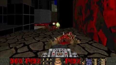 Doom 2 Slaughterfest 3 Level 29 UV with 90% in 2:33:47 (5-foot spiral notebook)