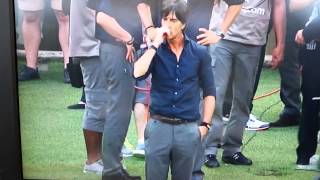 Wm 2014. GER - POR. LÖW verhöhnt RONALDO