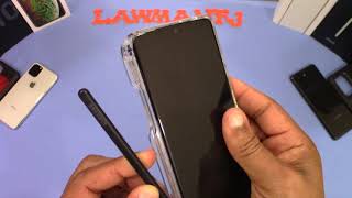 Flexible Protective Transparent Case For S21 Ultra With S-Pen