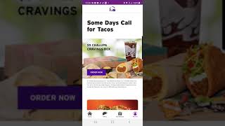 Taco Bell App Saved Item Error - v7.18.1 screenshot 3
