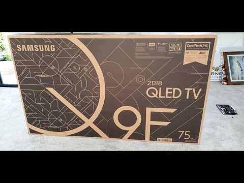 Samsung QE75Q9FN Update Video to show No-Gap Wall Mount Side View