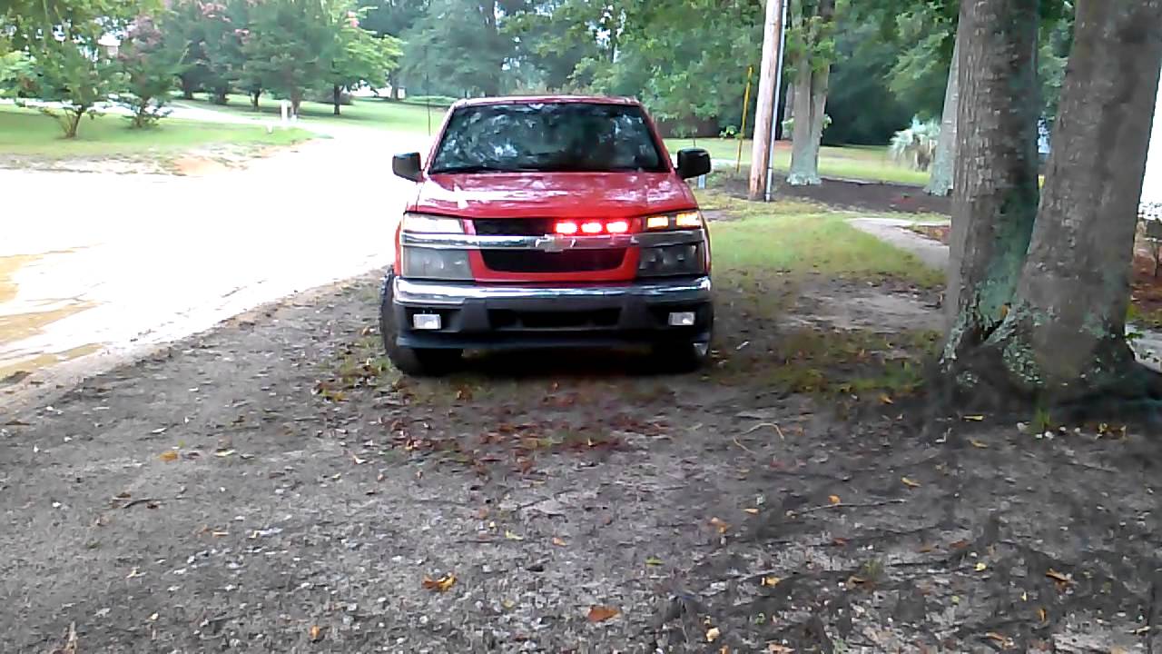 Chevy Colorado grill lights YouTube