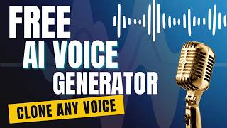 Free AI Voice Generator (Clones Any Voice)