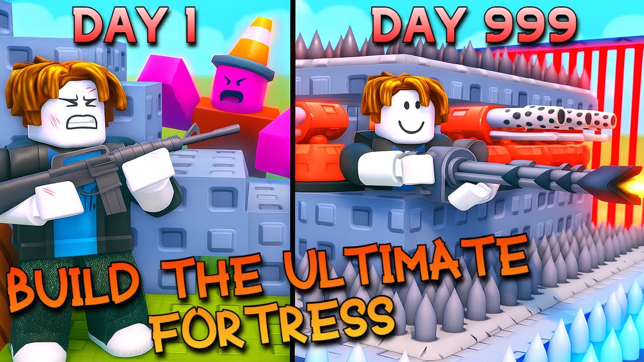 Roblox Build ur Base: Build a Fortress and Destroy Hordes of Zombies and Aliens!