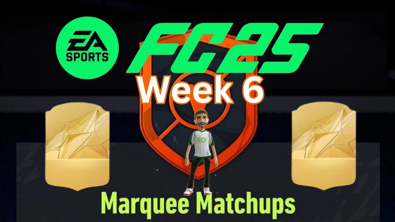 Marquee Match Ups Wk6 Fifa 25