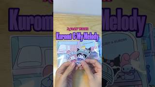 A day with Kuromi & My Melody - Funny Quiet Book Activities