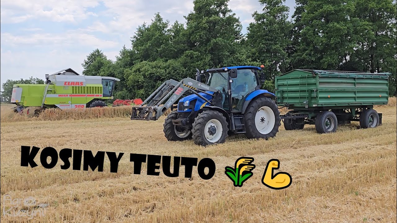 KOŃCZYMY JĘCZMIEŃ🌾ZIELONA SŁOMA😮Agro Dniówka 
