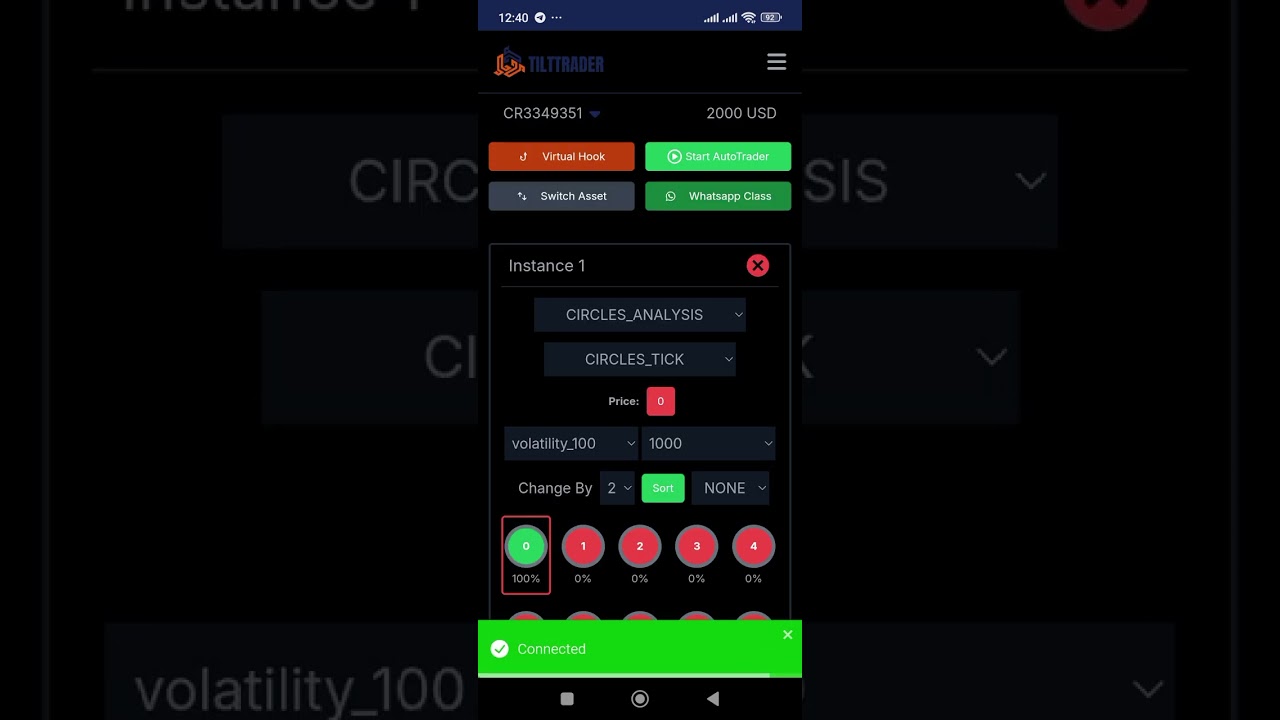 Deriv Risk management using tilttrader