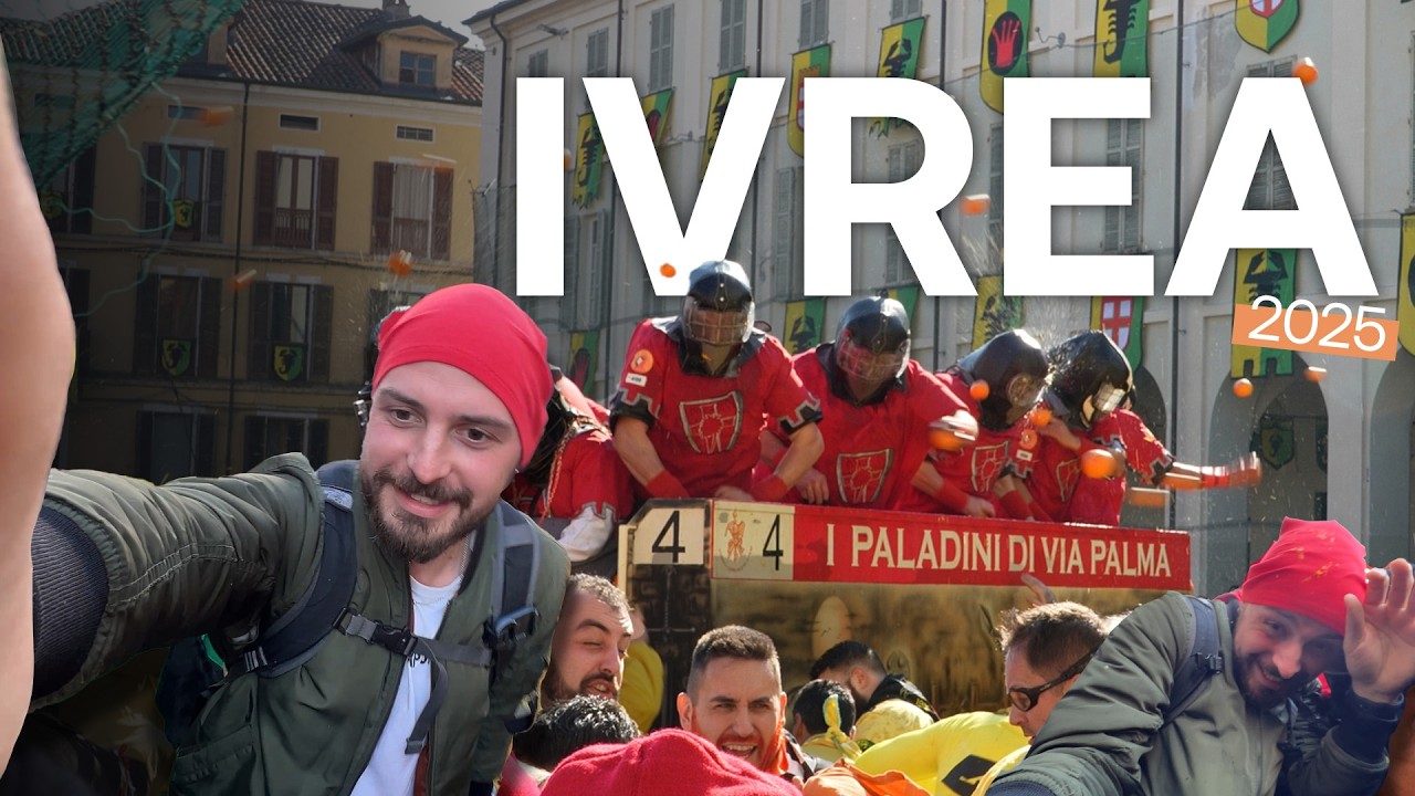 Storia, tradizione e colpi di arance al Carnevale di Ivrea 2025