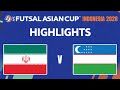 Highlights Iran Vs Uzbekistan خلاصه بازی فوتسال ایران و ازبکستان Eron Va O Zbekiston O Yini 