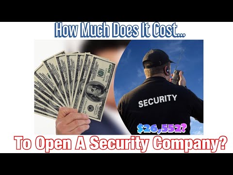 Video: How To Open A Private Security Company