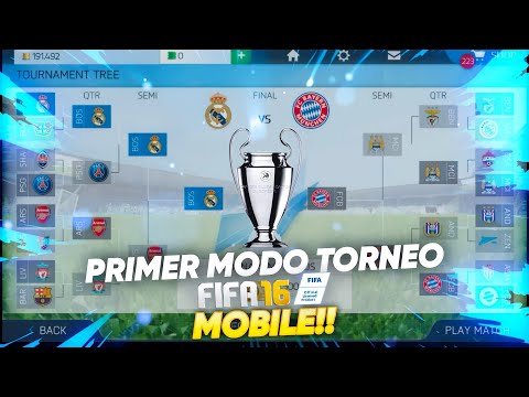 Primer FIFA 16 MOBILE MODO TORNEO GAMEPLAY🔥*EN PROGRESO* | Actualizacion Android