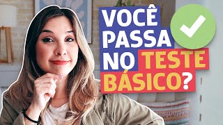 Teste De Inglês Básico Você Consegue Entender? Inglês Para Iniciantes