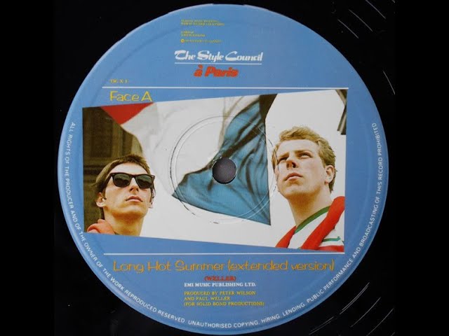 The Style Council-Long Hot Summer(1983) - YouTube