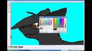 crowfeatherXleafpool speedpaint