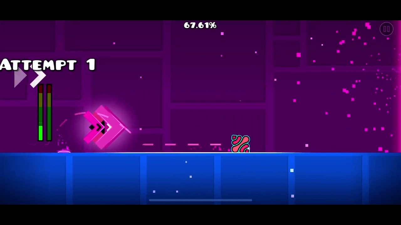 Cool 3X speed portal. Geometry Dash. #videogames #geometrydash #gddemon ...