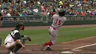 Great Lakes' Ariel Sandoval belts solo shot
