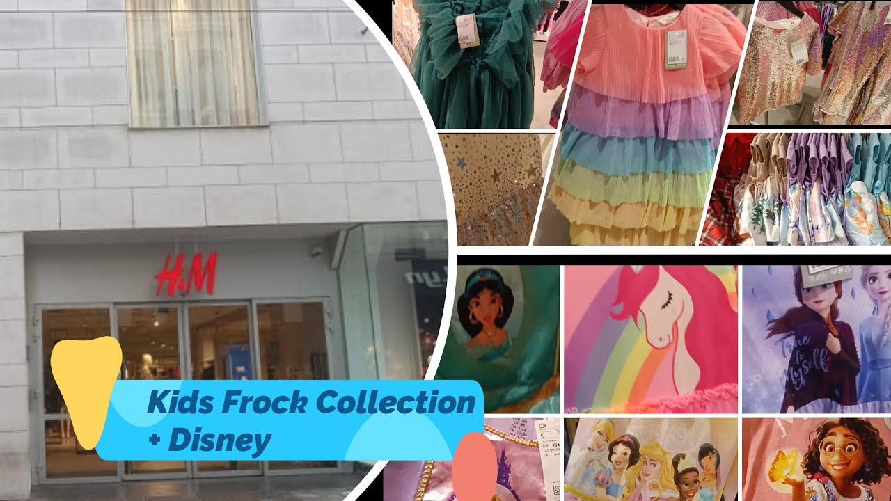Shop with me |H&M Kids (Girls) |Disney Collection |With Price |December 2022| Belgium