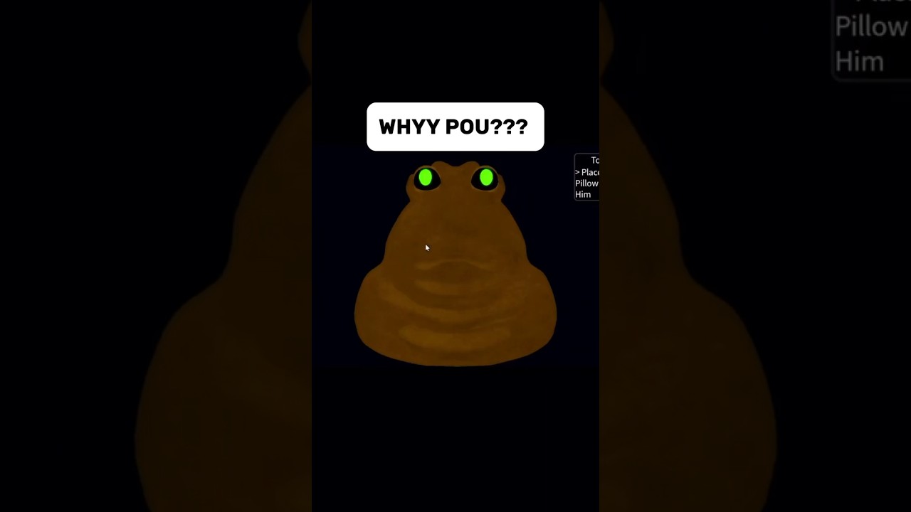 Pou rlly said “GET NOOBED” 