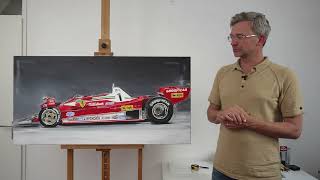 Artwork Niki Lauda Ferrari 312T - Hans Baakman - Artwork21