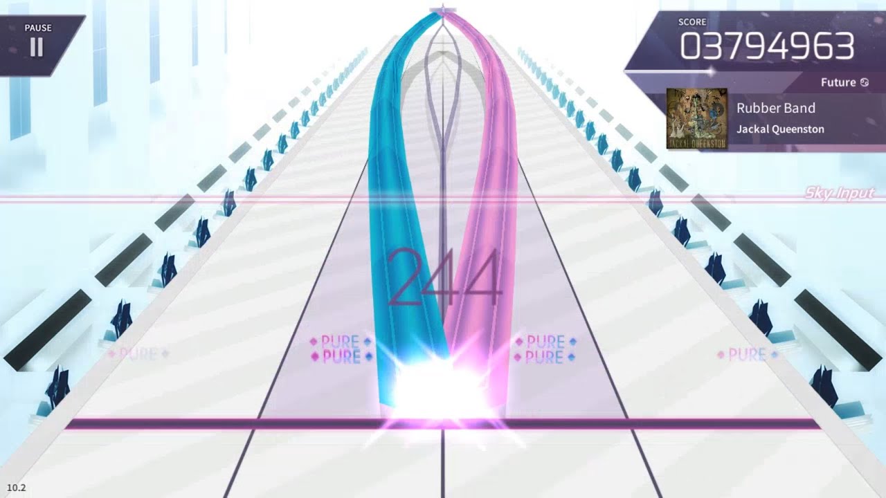 arcaea fanmade rubber band jackal queenston YouTube