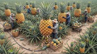Download Lagu This is how they grow and harvest pineapples at the largest pineapple farm in the United States MP3