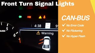 How to Change 2019~2022 Nissan Altima Front Turn Signal Lights Bulbs