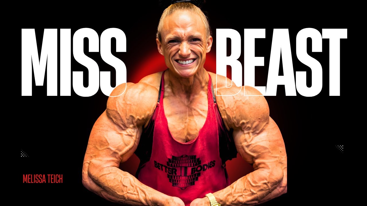 Мисс Бист Мелисса Тейч | Преображение из пауэрлифтерши в бодибилдершу: трансформация мышц