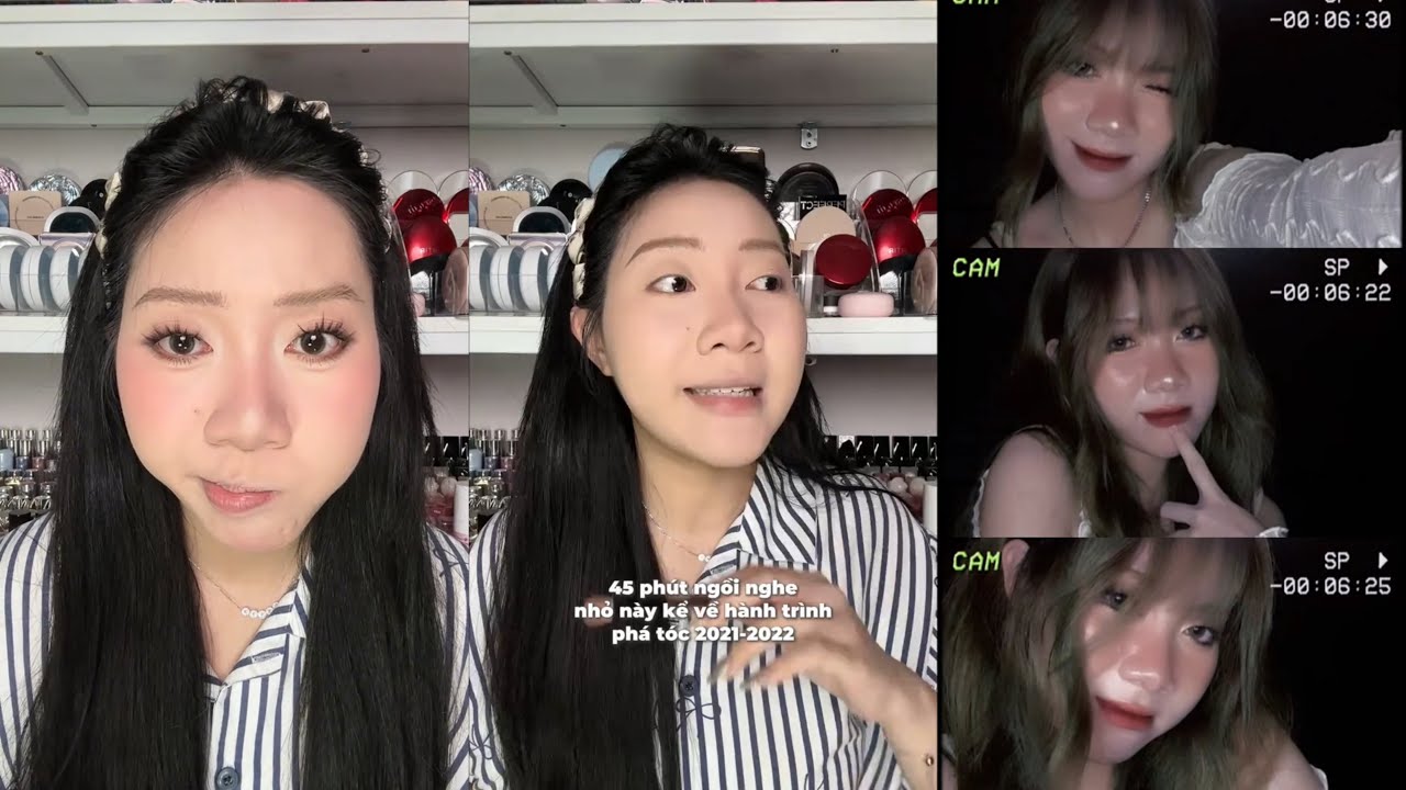 MAKEUP NGỒI NGHE KỂ VỀ HÀNH TRÌNH PHÁ TÓC NĂM 2021-2022 with Xuân Nhi 