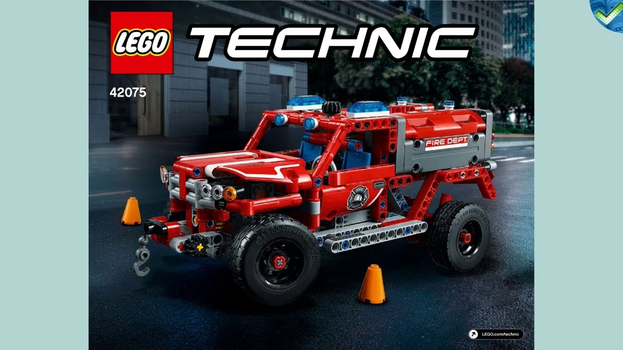 42075 A First Responder LEGO® Technic Manual at the Brickmanuals Instruction Archive