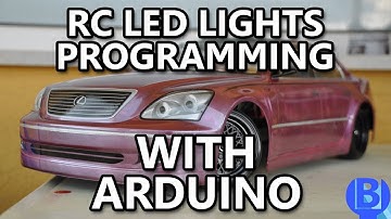 RC LED Lights Programming with Arduino