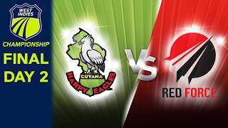 🔴 LIVE FINAL | Guyana v Trinidad and Tobago - Day 2 | West Indies Championship 2026 #WIChamps