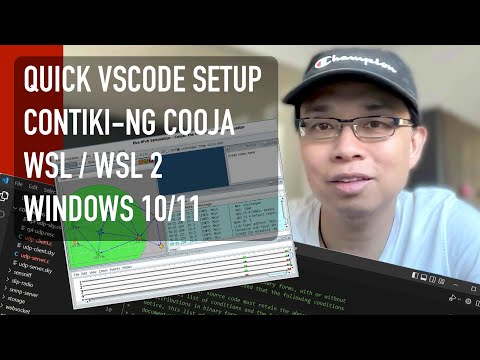 Quick Visual Studio Code Setup for Contiki NG and Cooja over WSL/WSL2 on Windows