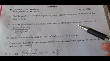 Maths 1B SAMPLE PAPER No 2📃/Useful for Tomorrow