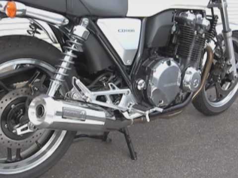 オートバイ〕ヤマモトレーシング CB1100用マフラー - YouTube