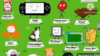 The Unused Recommended Character In Bfdi Part 2