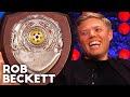 Rob Beckett's 'Commited' Football Player Trophy | Rob Beckett On The Jonathan Ross Show