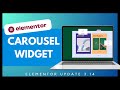 Das neue Nested Carousel Widget ist da! Elementor Update 3.14