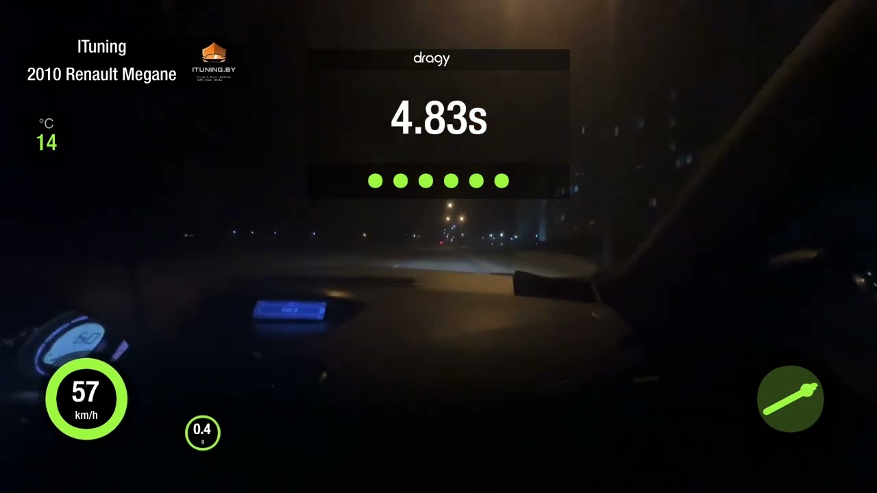Renault Megane 3, 1.5 dCi stock | 0-100 Dragy