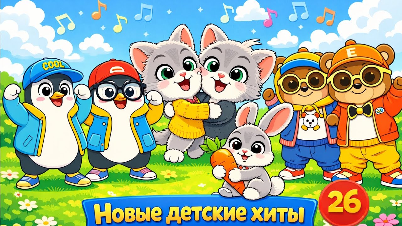 Новые детские хиты 🎵 Песни для детей | Сборник