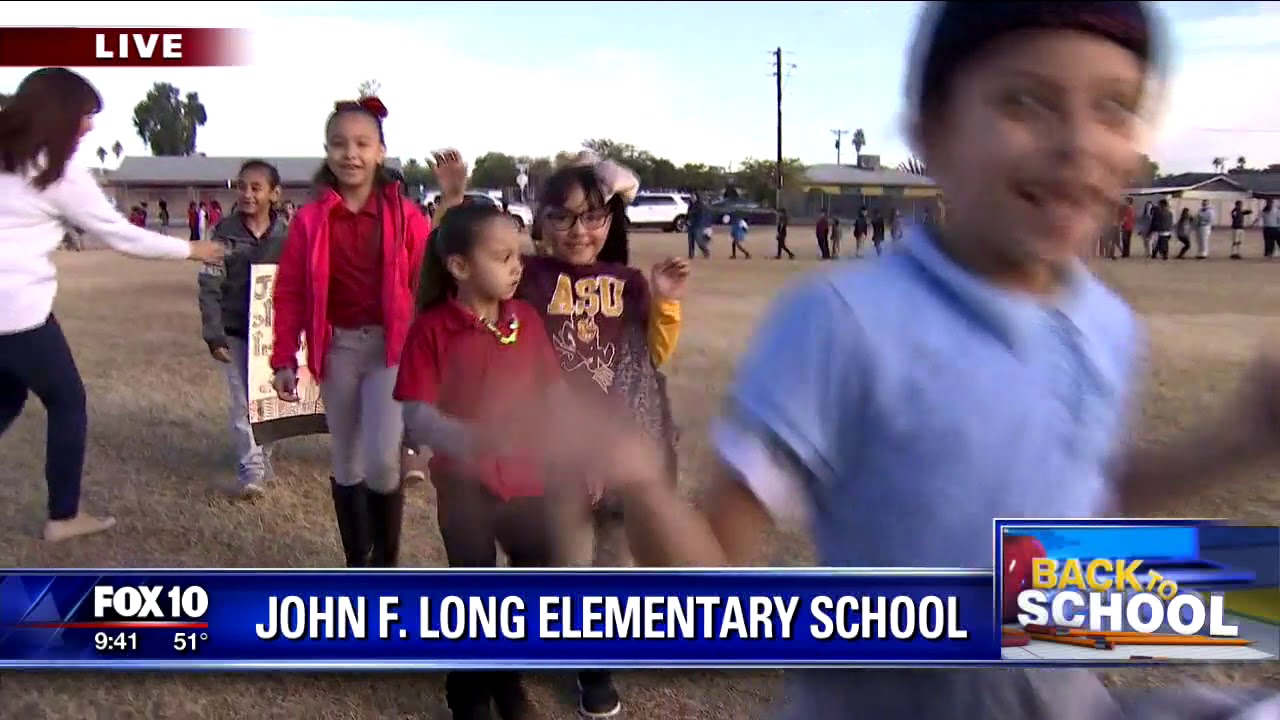 Fox 10 visits John F. Long Elementary YouTube