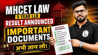 MH CET Law 2026 Documents Required | CAP Round Registration, Upload Format & Category-Wise Checklist